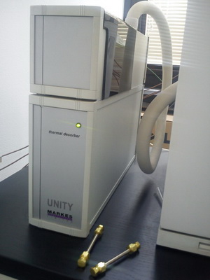 Agilent GC Systems – 7890A GC with a thermal desorber Markes UNITY I